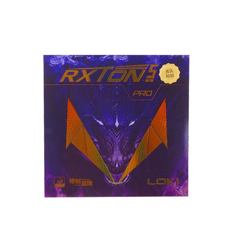 LOKI RXTON 5 PRO/NEO tafeltennisrubber voor rackets, kleverig pingpongrubber met spons met hoge dichtheid, RXTON 5 NEO/PRO.