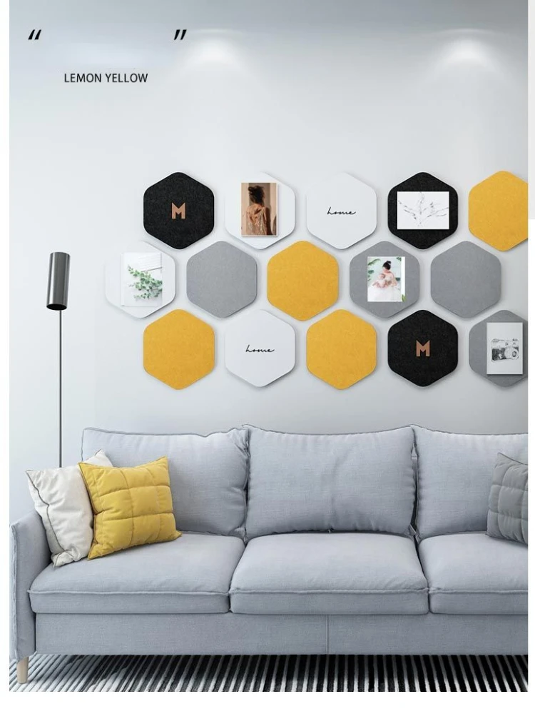 New Design Three-dimensional Wall Decorations Felt Cork Board Bed Head Stickers Covering Layout Background Thick Wallpaper Decor