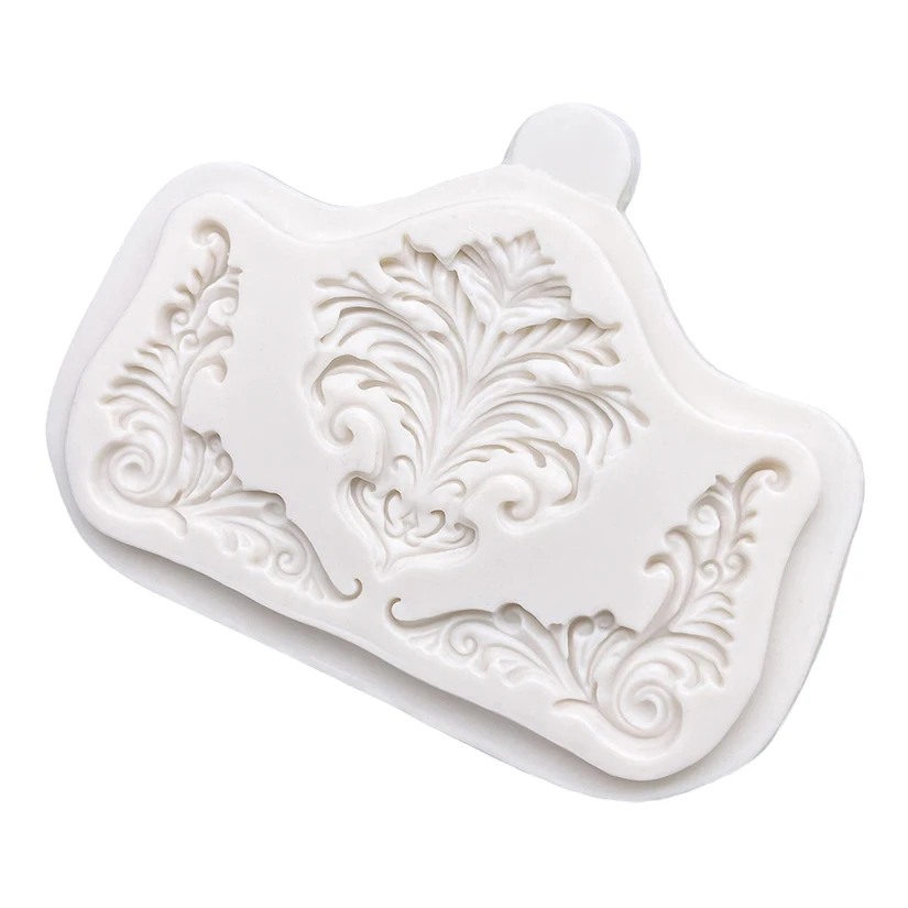 Decorative Pattern Silicone Mold Sugarcraft Cupcake Baking Mold Fondant Cake Decorating Tools