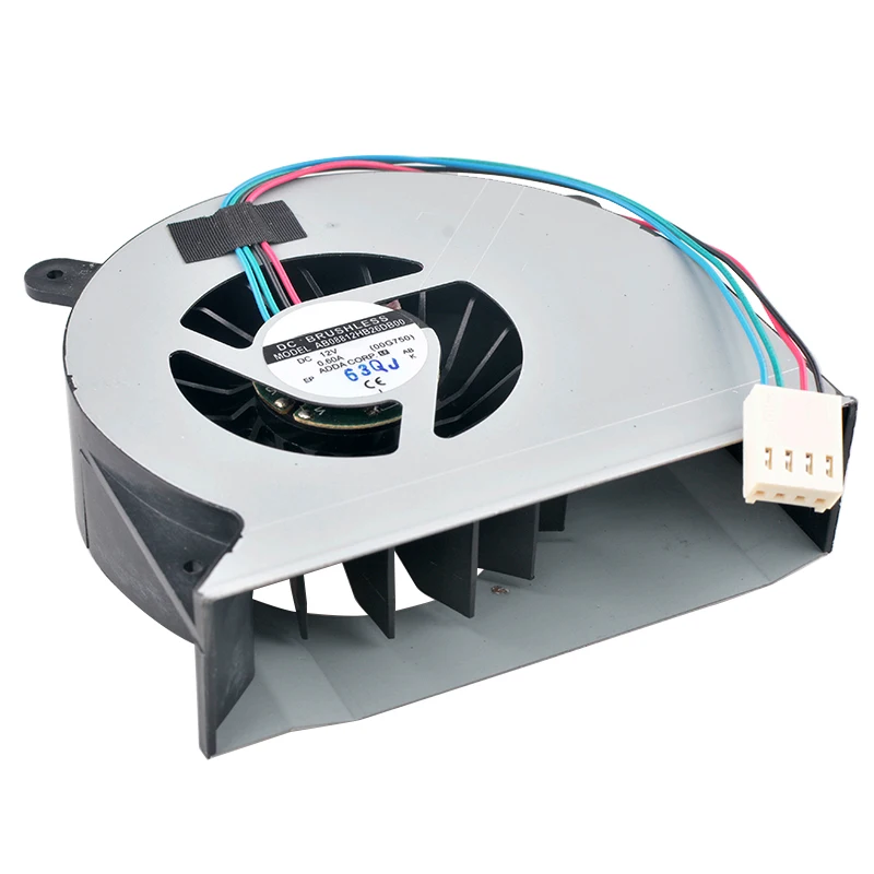 AB08812HB26DB00 88mm blower fan DC12V 0.60A 4pin Double ball bearing high-speed centrifugal fan cooling fan for chassis display