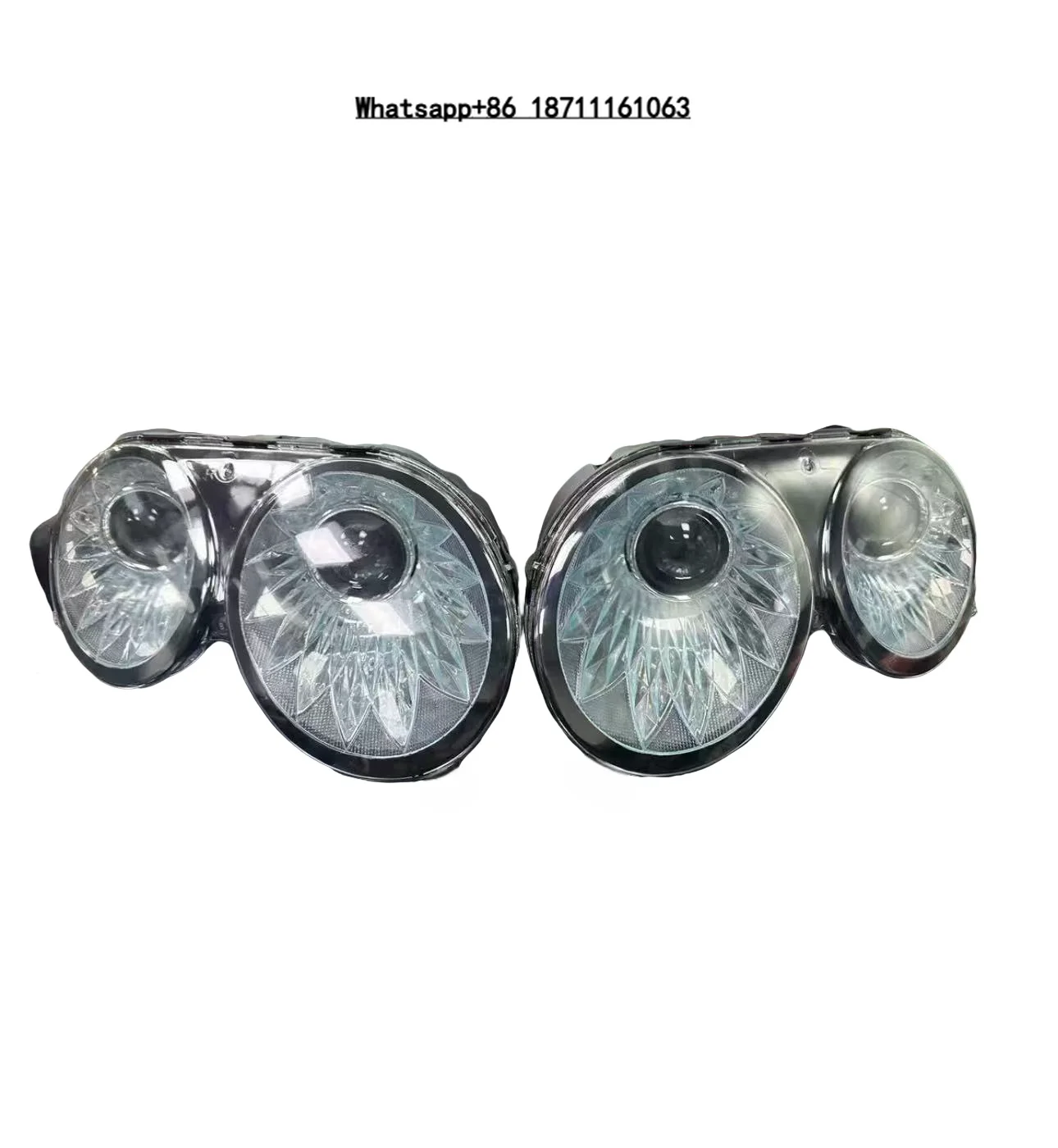 Diamond Headlights for Older Models of for  Gallop/Continental GT 6000k Color Temperature Upgrade to New Ones