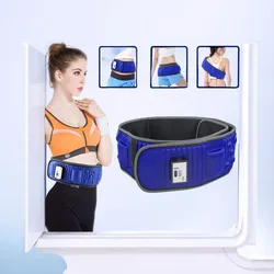 Electric Vibrating Slimming Belt Fitness Massager Slimming Machine Lose Weight Fat Burning Abdominal Muscle Waist Trainer Tool