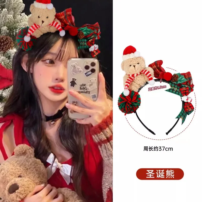 فستان لوليتا الحلو للسيدات لعيد الميلاد أزياء تنكرية يابانية كاواي لعيد الميلاد فساتين Jsk باللون الأحمر بدلة كيب لملابس الحفلات #6