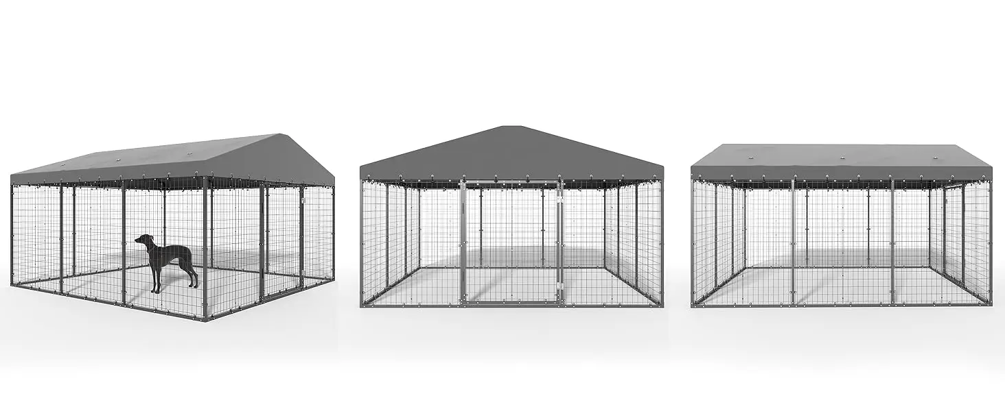 New Upgraded Outdoor Large Dog Crate