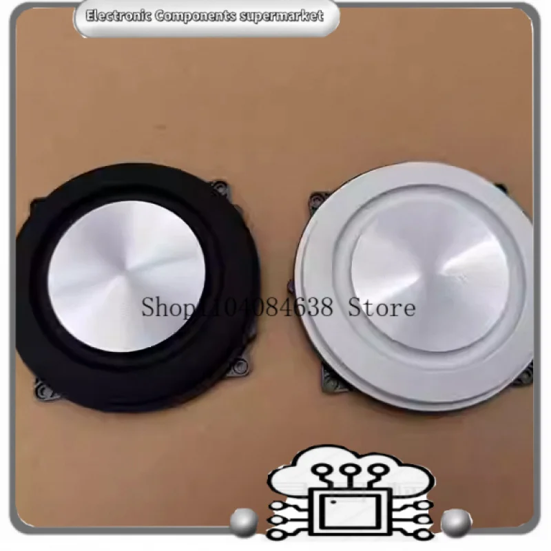 Para Harman ONYX, Diafragma de Bajos de 4 Pulgadas, Placa de Aluminio Metálico Cepillado, Radiador de Bajos, Amplificador de Bajos