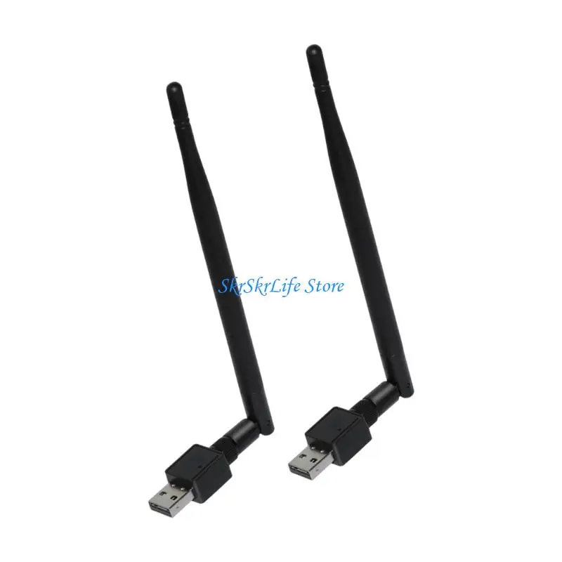 E65E Fast 150Mbps USB WiFi Receiver RTL8188 MTK7601 for PC Plugs Play Easy Connection for Travel Use
