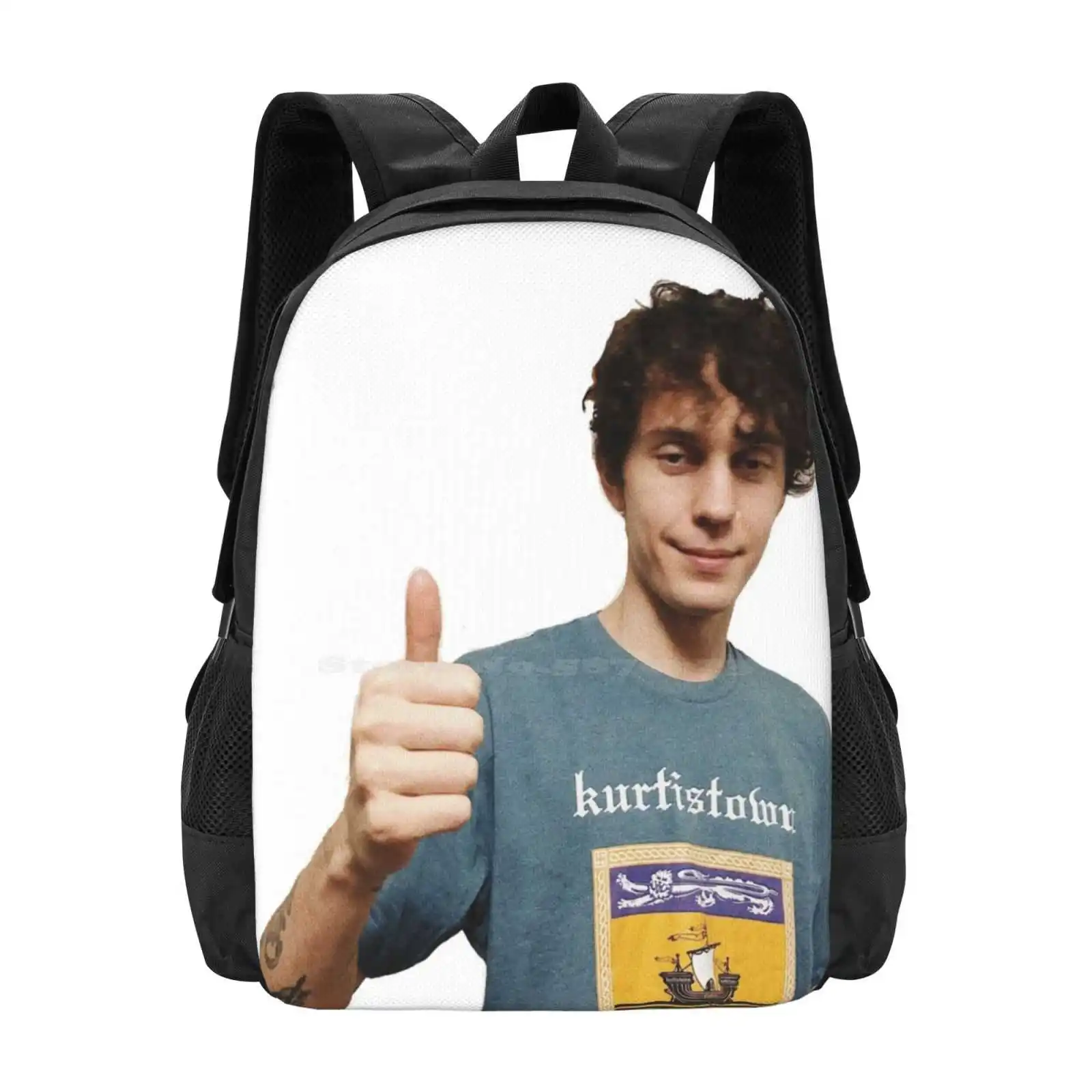 Kurtis Conner Teen College Student Backpack Pattern Design Bags Kurtis Conner Kurtis Connor Vine Meme Cody Ko