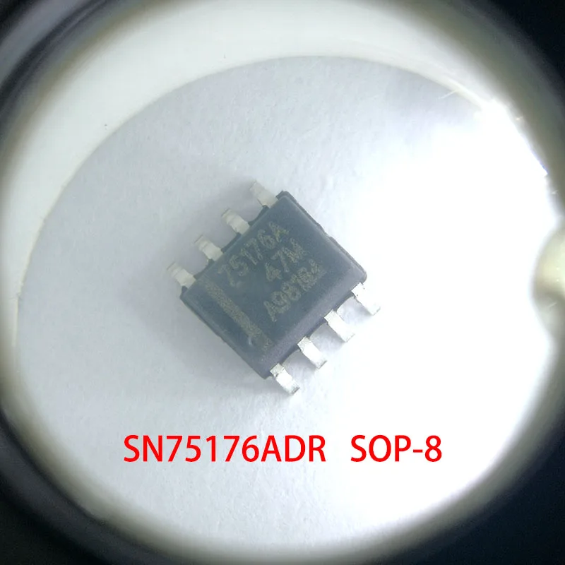 10~20PCS/LOT SN75176ADR 75176A SOP-8 Receive and transmit chip New and Original