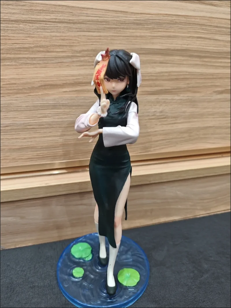 شيونغسام الطاوية لوري فتاة جميلة الكاهن أنيمي الرسوم المتحركة تمثال نموذج اليدوية الديكور مع قاعدة الهيكل حلية الصبي هدية