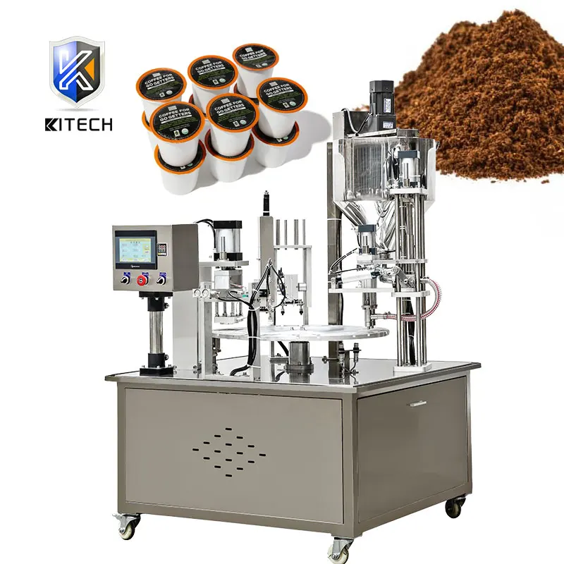 KL Full Automatic Dried Instant Coffee Pods Packing Machine with Filler