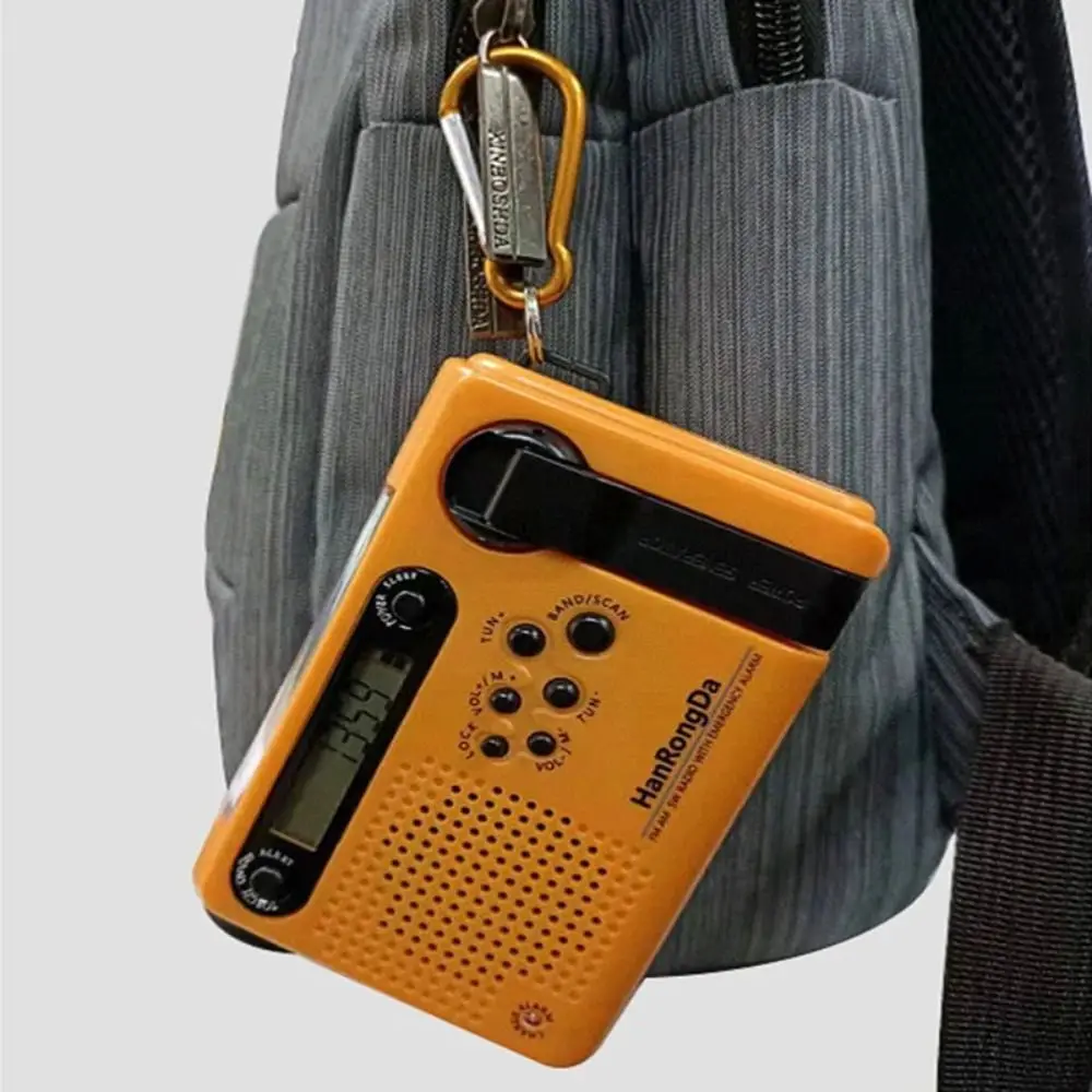 

Hand Crank Weather Emergency Radio Reading Lamps MultiFunctional AM/FM/NOAA Weather Radio High Brightness Solar