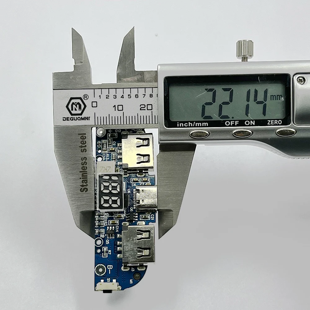 LED Display DC 5V 3A Quick Charging Circuit Board Fast Charger Module for Li-ion Battery DIY Power Bank Apple