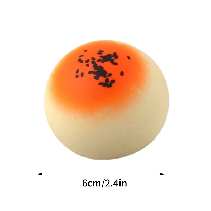 Simulation Steamed Bun Slow Rebound Decompression Vent Toy Anxiety Party Toy Soft Favor Reduce Slow Rising Toy