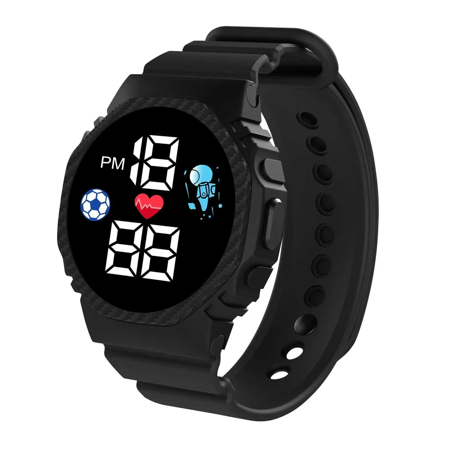 ใหม่นาฬิกาดิจิตอลสําหรับเด็กกันน้ําเด็กกีฬานาฬิกาอิเล็กทรอนิกส์เด็กผู้หญิง LED นาฬิกาข้อมือเด็กกันน้ํา Relogio