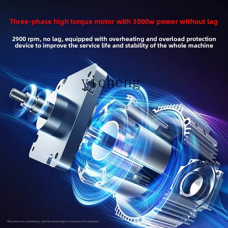 TQH Dissipatore di rifiuti alimentari Commerciale Grande Hotel Cucina Cucina Smerigliatrice di residui a scarica diritta con spada residua