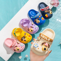 Summer Children Garden Clogs Shoes Boys&Girls Beach Sandal Kids Lightweight Breathable Cute Cartoon Slip Baby Slippers