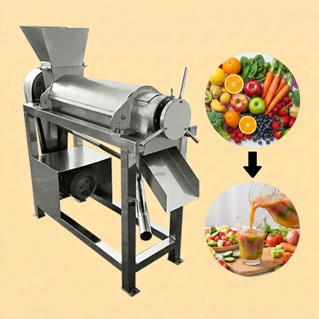 Industrial Fruit Vegetable Juicer Machine Cold Press Slow Juicer Juice Making Machine Extractor Machine Juicer Fruit L01