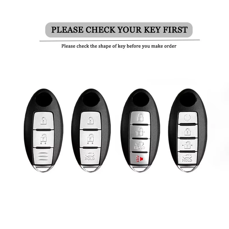Tpu Car Key Case for Nissan Qashqai J11 J10 Patrol Note Juke Rogue X Trail Kicks Tiida Pathfinder Murano Versa Car Accessories
