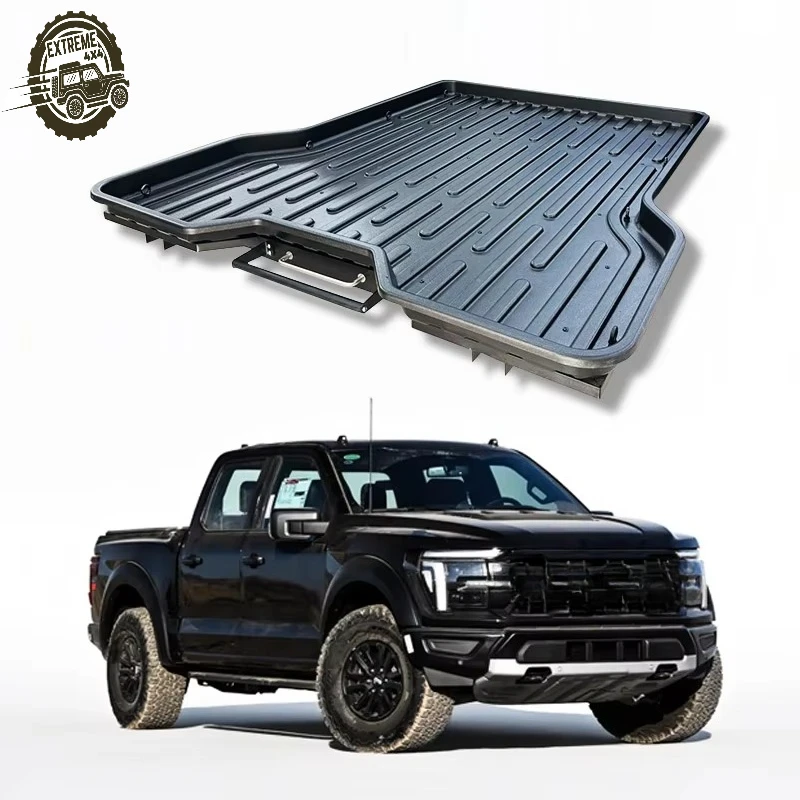 

Modified Sliding Tray for Raptor Pickup Truck's Rear Cargo Compartment Performance Parts-Cargo Tool Drawer Tray for Rear
