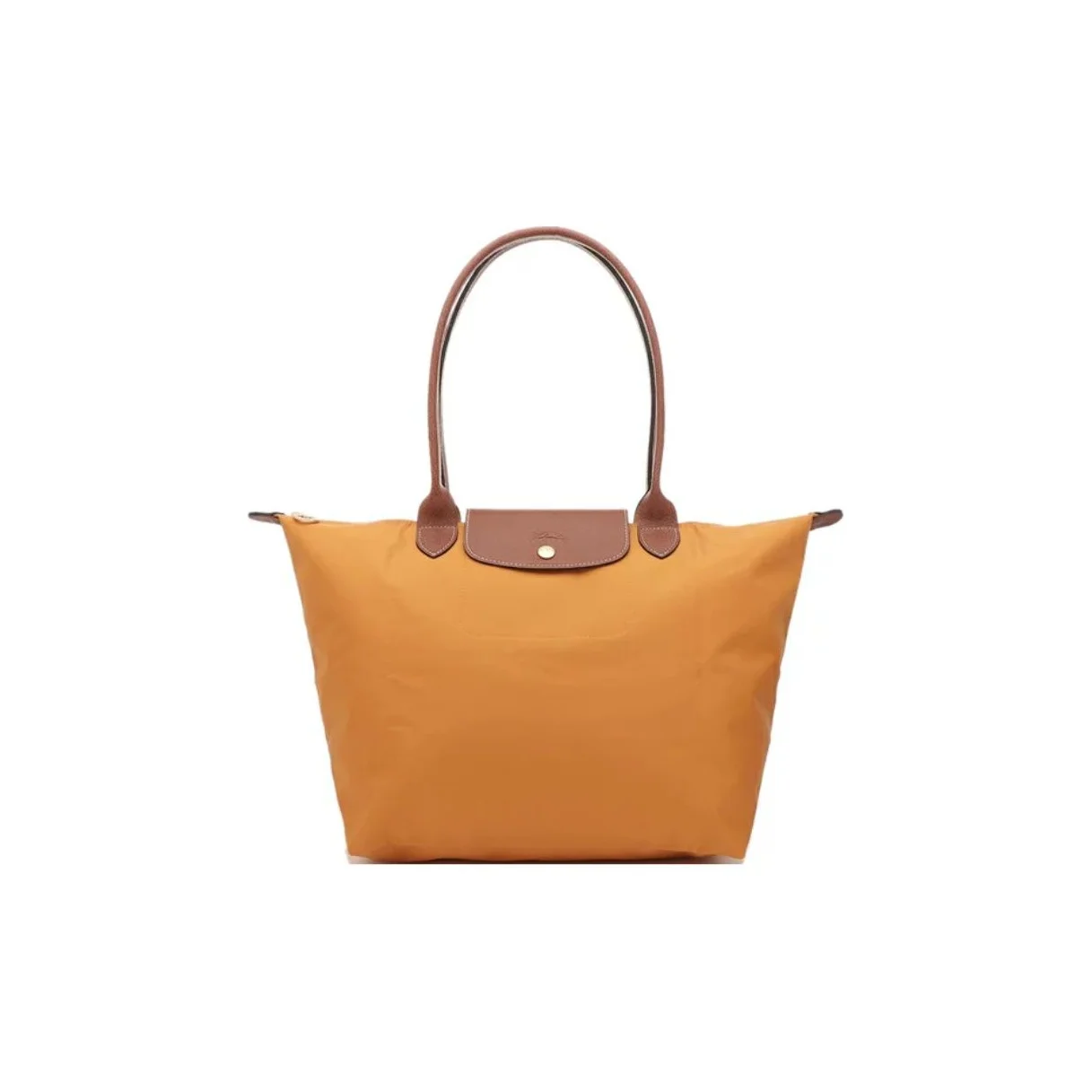 LONGCHAMP Le Pliage Recycled Canvas With Leather Tote Bag, Shopping Bag, Handbag, Shoulder Bag Large Women's Orange 1899089025