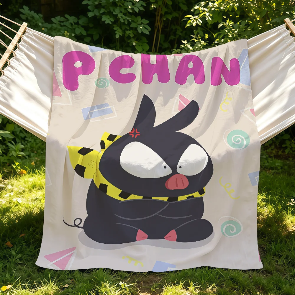 Anime R-Ranma-s P-Cha Blanket Suitable For Sofas Beds Offices Cars Outdoor Travel An Ideal Gift For Friends Family