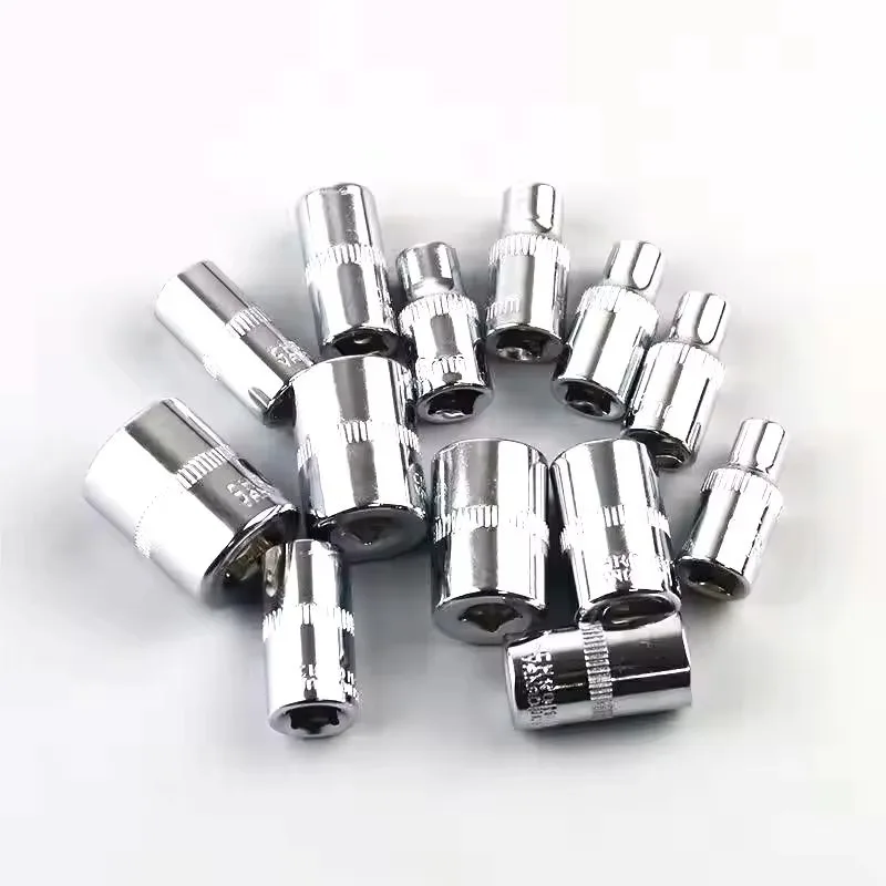 SXLL Set di chiavi a bussola di alta qualità Strumenti Cassetta degli attrezzi per riparazioni auto e set di bussole per chiavi a cricchetto