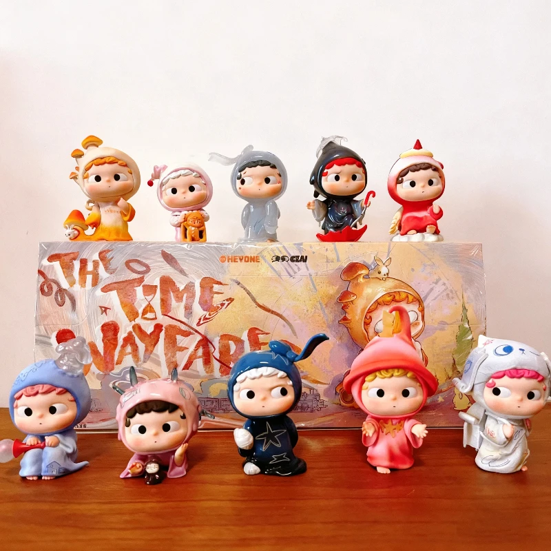 

Heyone Ozai Time Wayfarer Series виниловая слепая коробка милая мини-фигурка из ПВХ модная игрушка эмоциональная исцеляющая кукла домашний декор подарок-сюрприз