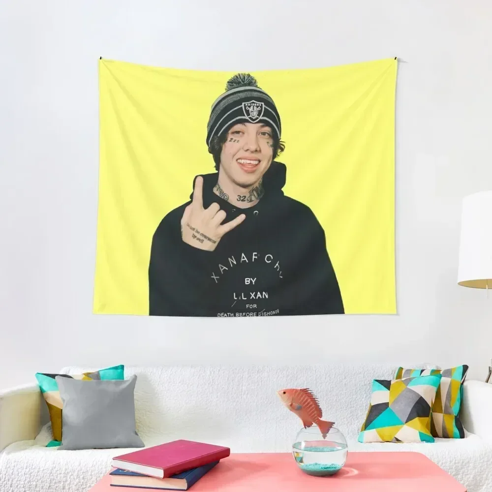 lil xan yellow dood Tapestry Wall Hanging Home And Comfort Decor Bed Room Decoration Tapestry