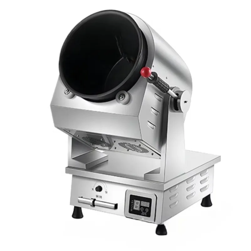 2025 Ggas Electric Drum Cooking Machine Desktop Full Automatic Cooking Ro-bot Intelligent Cooking Wok Kitchen Stir Fry Ro-bot