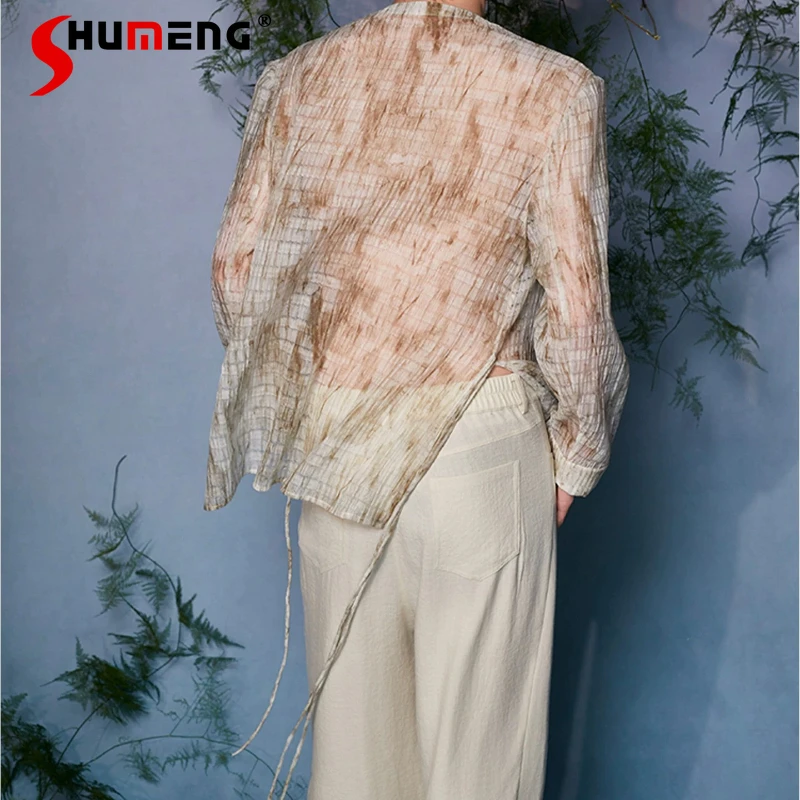

Fashion Long-sleeve Shirts Men's 2026 Spring Summer New Sunscreen Loose Coats Male Handsome Single-breasted Multi-button Tops