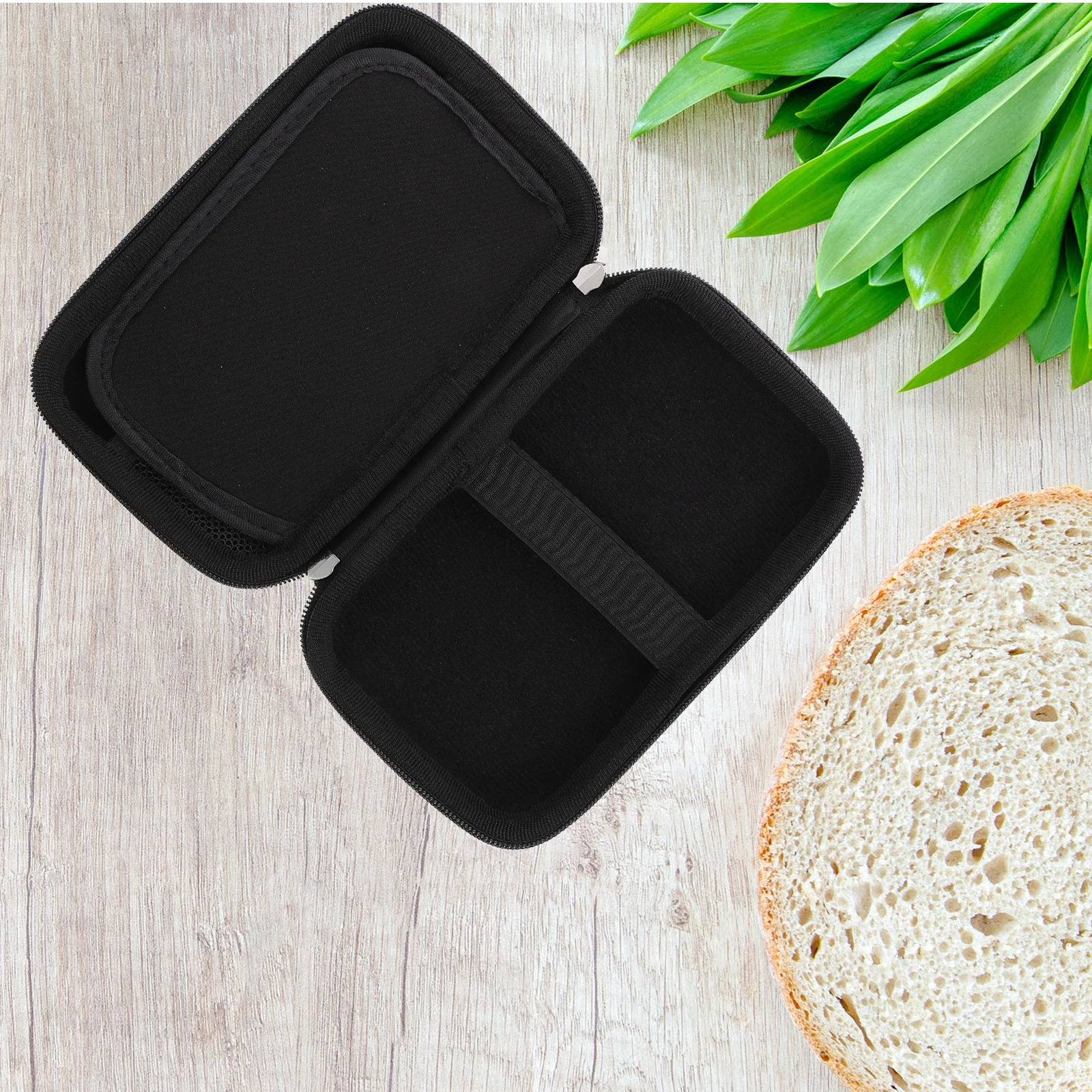 

EVA Nylon Hard Drive Case Travel Cord Electronics Organizer Storage Bag Protective Pouch Anti Scratch Waterproof Strong Zipper