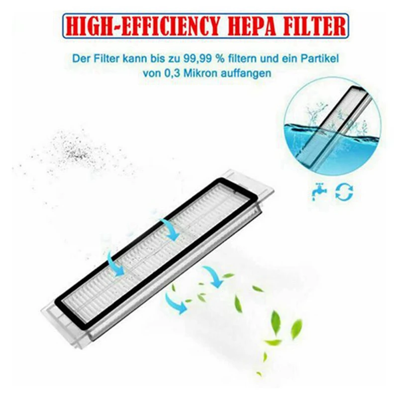 Szczotka do mopa do Xiaomi Roborock S5 S6 Max Pure E4 E5 T6 T4 Hepa filtr akcesoria do odkurzacza