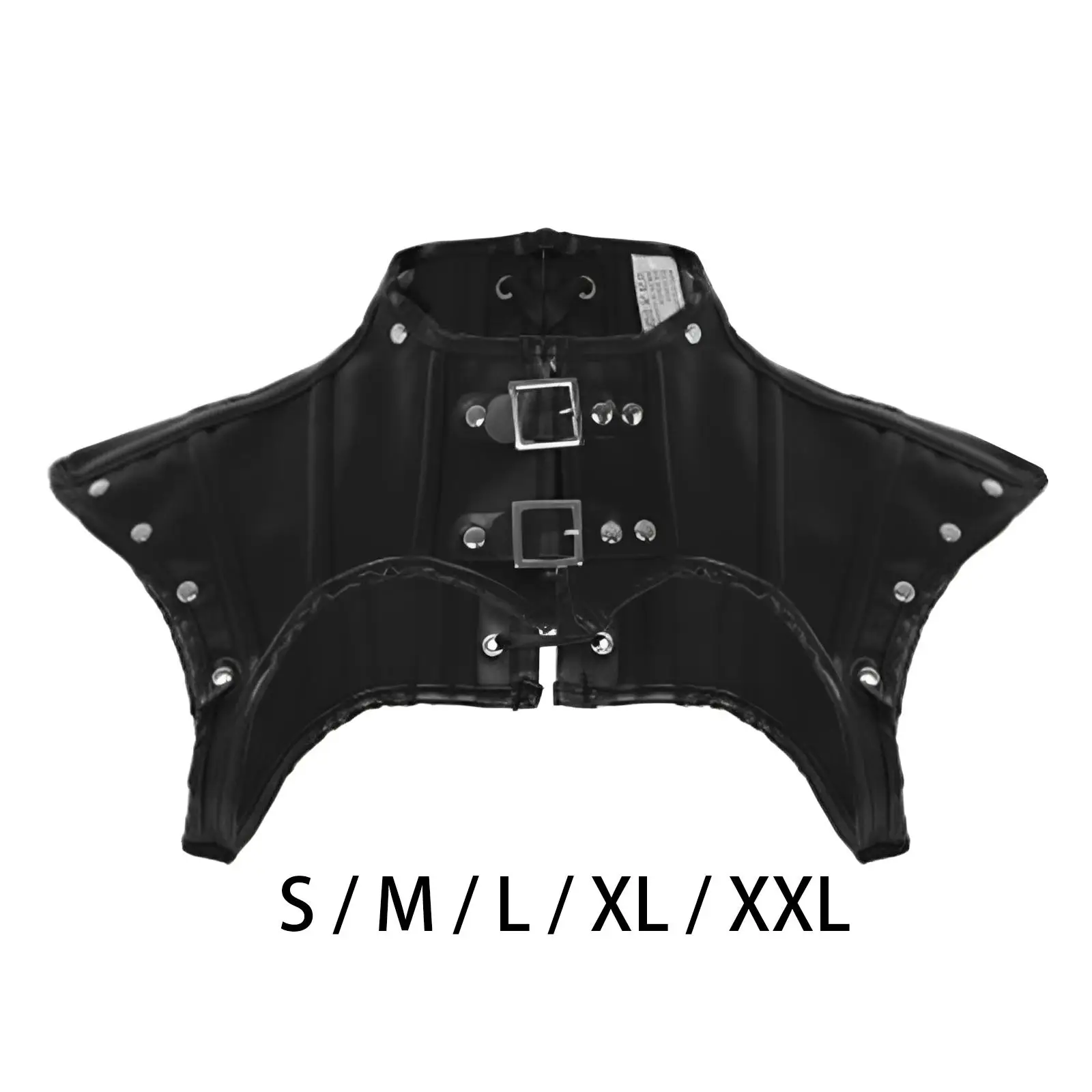 إكسسوارات أزياء نسائية من STEAMPUNK سترة كتف من جلد البولي يوريثان