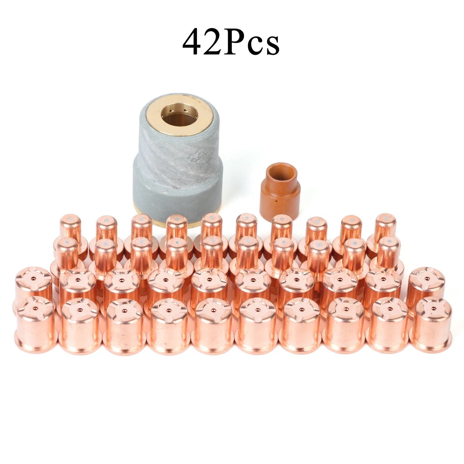 

42Pcs Nozzle Tip Electrode Shield Swirl Ring Air Gas Diffuser PE0007 PD0088 PC0003 P50 LT50 CB50 CB-50 Plasma Cutting Torch