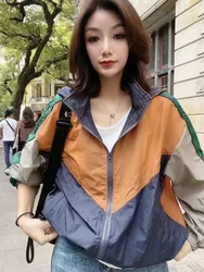 Jacket Korean Streetwear Y2k Autumn Luxury Designer Clothing Sweatshirt with Zipper Fashion Coat for Women 2024 Women's Clothes