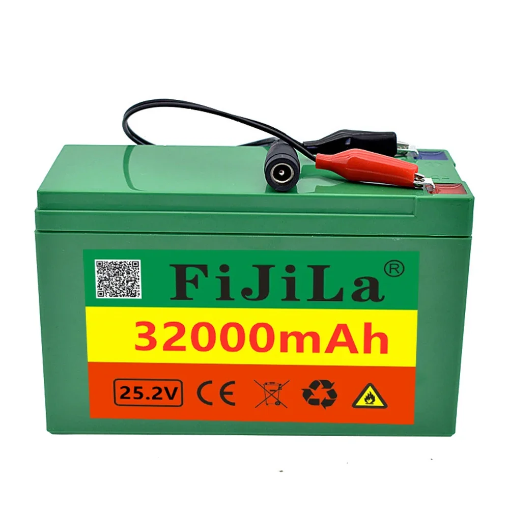 24v 32.0Ah 6s3p 18650 lithium battery 25.2v 32000mah electric bike moped/electric/li ion battery with charger