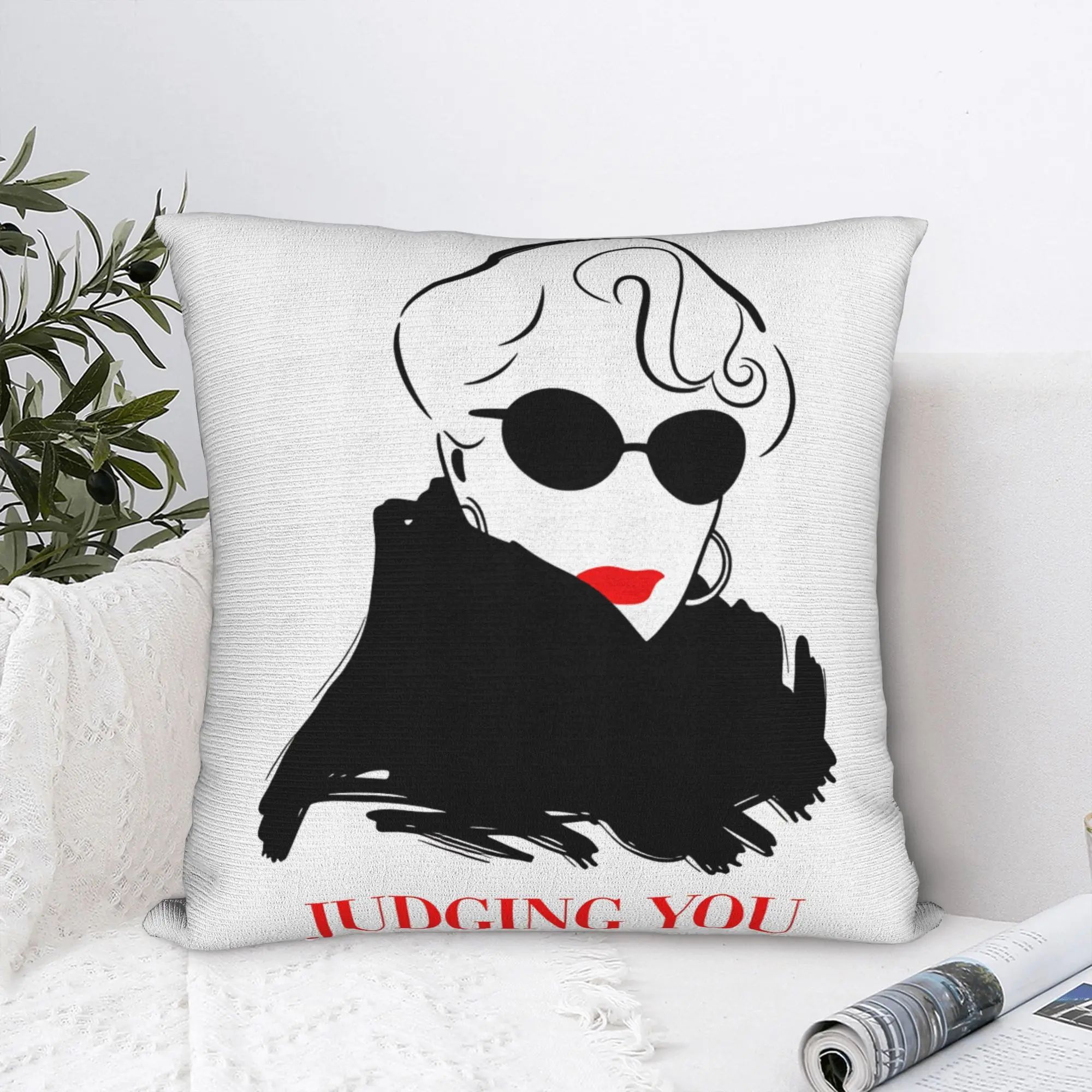 Miranda Judging You Pillowcases  Funny Pillow Case For Chair Sofa Home Decor Soft Pillow Cover