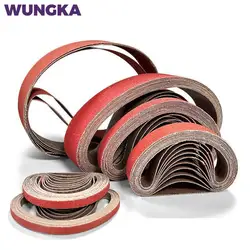 20Pcs/set 10x330/13x457/15x452/20X520mm Sanding Belts Grit 40-1000 Abrasive Screen Band for Wood Soft Metal Grinding Polishing