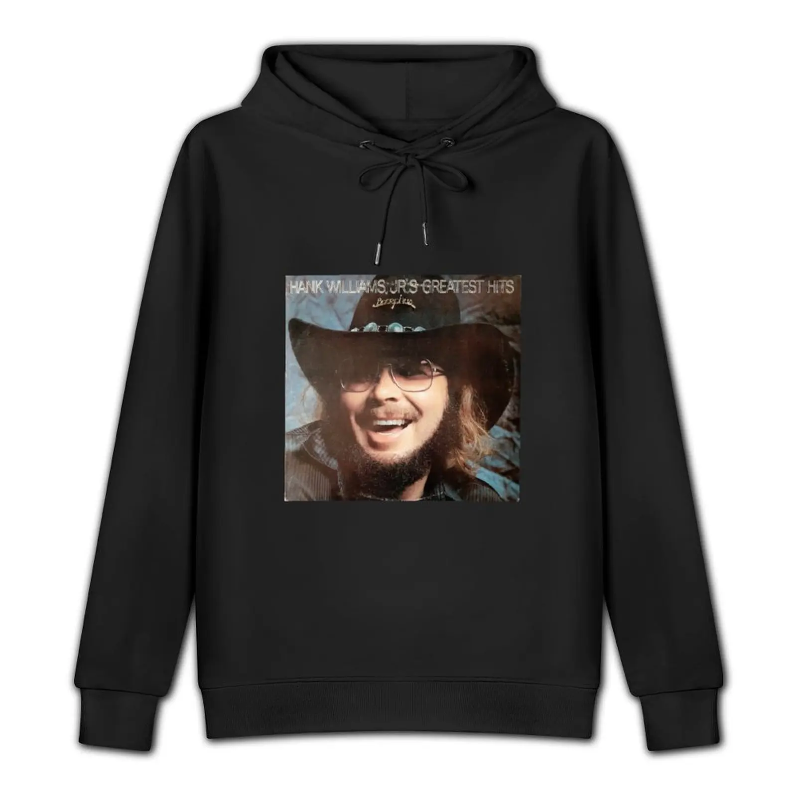 Hank Bocephus - Album Cover Photograph Pullover Hoodie autumn jacket men autumn graphic hoodie