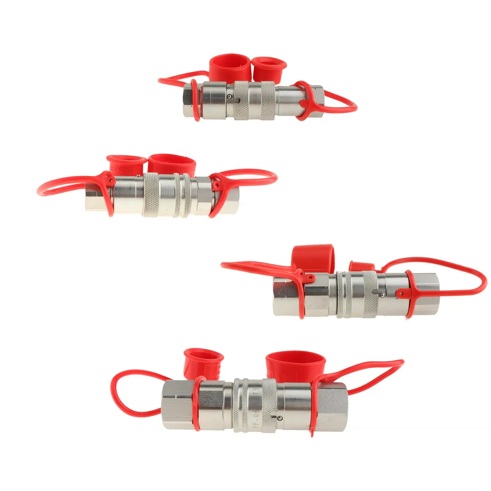 Hydraulic Quick Connect Coupling with Flat Face Design for Efficient Use