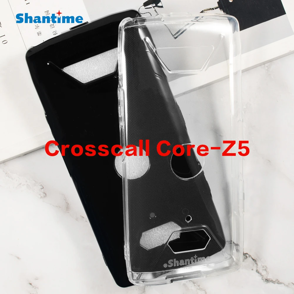 For Crosscall Core-Z5 Gel Pudding Silicone Phone Protective Back Shell For Crosscall Core-Z5 Soft TPU Case