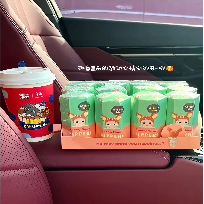 

Genuine Sonny Angel Lying Down Hippers Action Figures Cute Mysterious Surprise Toy Anime Model Doll Children Christmas Fan Gifts