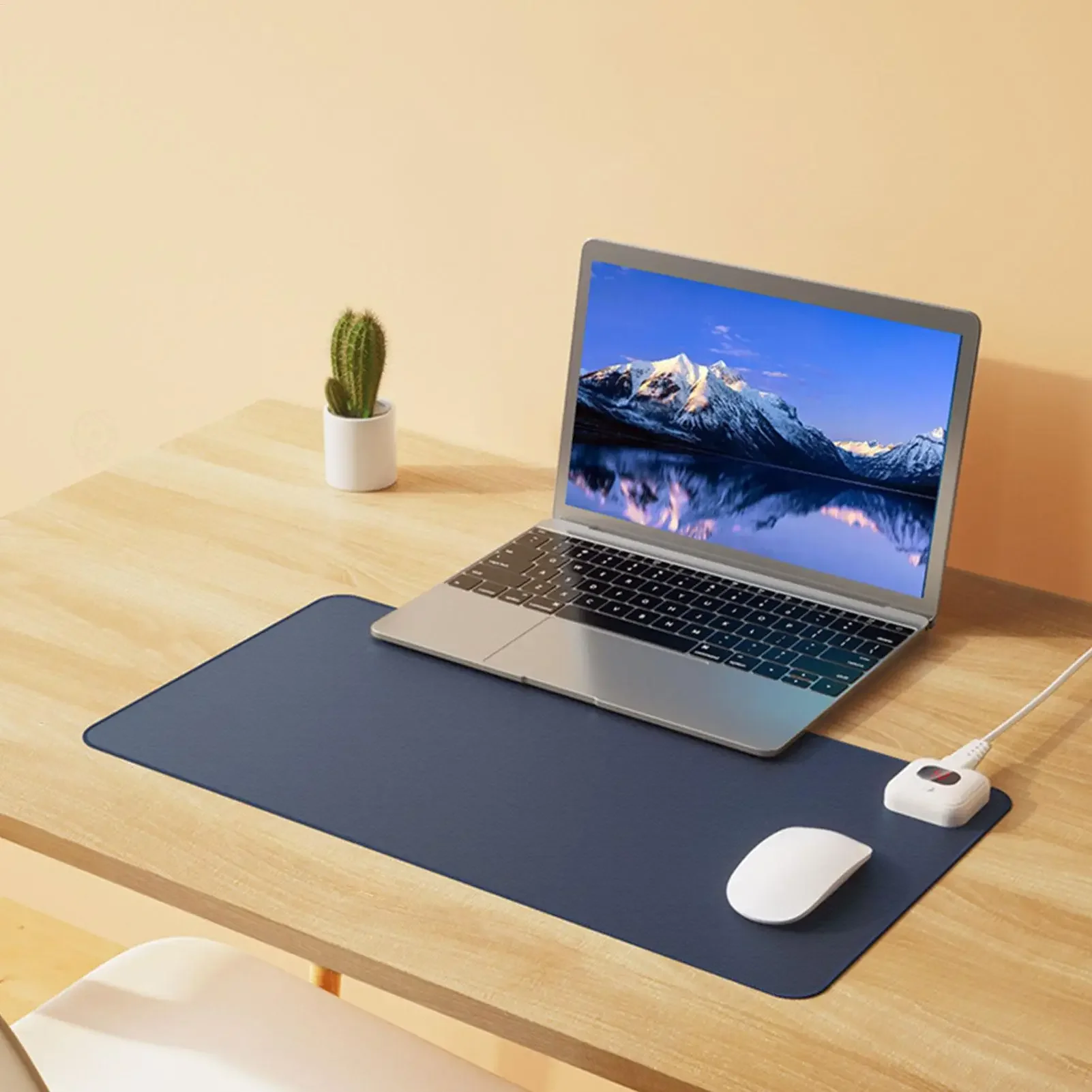 Heated Desk Pad Extra Large Mouse Pad Safe Extended Mouse Mat Heating Comprehensive Desk Writing Mat for Laptop Office
