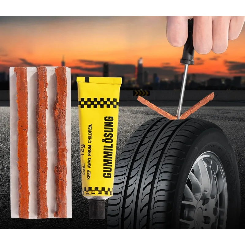 

Black Tyre Repair Instant Car Tire Repair Glue Liquid Strong Rubber Glues Wear-resistant Rubber Non-corrosive Adhesive Glue