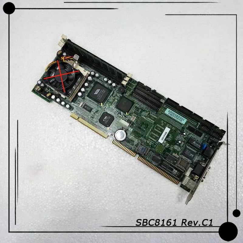 SBC8161 Rev.C1 para placa base de ordenador Industrial Axiomtek antes del envío prueba perfecta