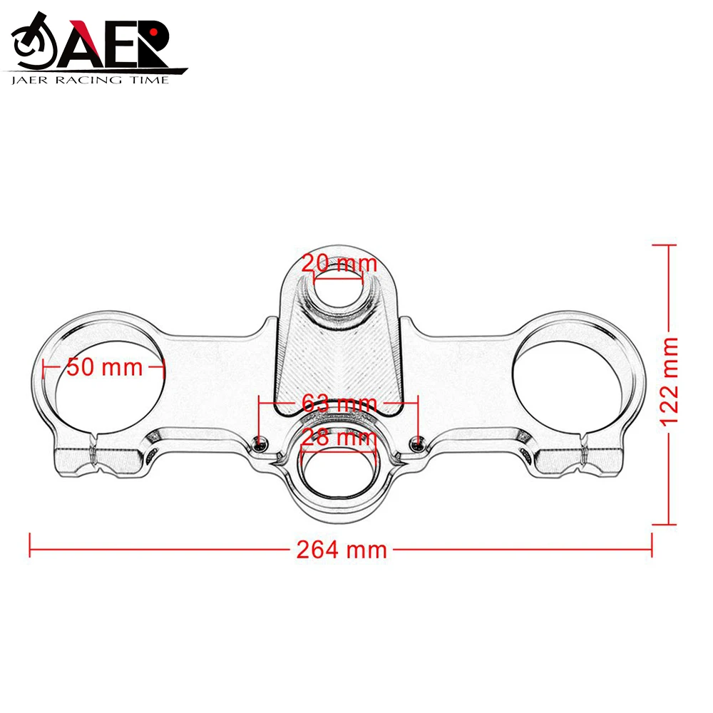 Ammortizzatore di sterzo di sicurezza invertito CNC con staffa di montaggio per KTM RC390 RC250 RC 390 250 tutti gli anni