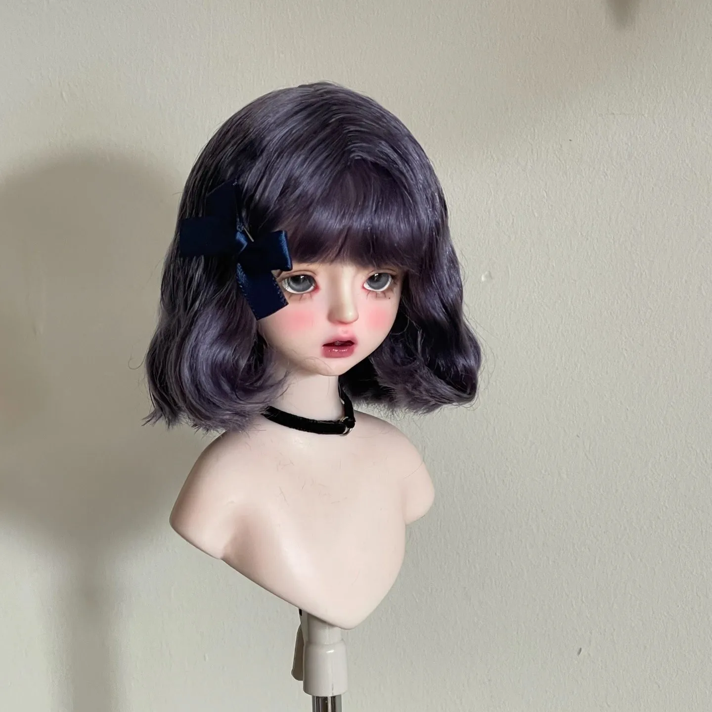 BJD wig 1/4 mohair wig doll short hair free shipping​