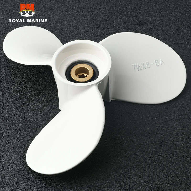 6E0-45941-01-EL Aluminum Alloy propeller 7 1/2 x 8 -BA for Yamaha 4-6hp,propeller for hidea parsun 4-6hp 6E0-45941-01 6E045941EL