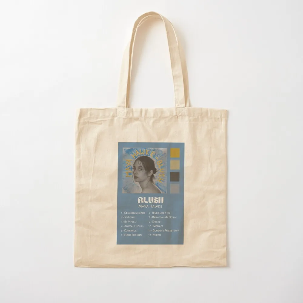 

Blush Maya Hawke Tote Bag Women's tote bag foldable reusable bag Women's handbag female