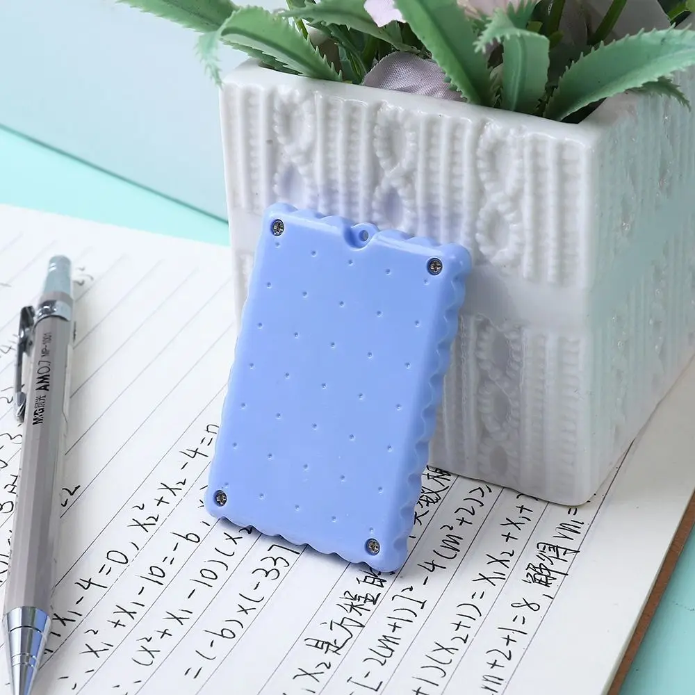 High Quality 8-Digit Display Mini Calculator Battery Mini Student Calculators Biscuit Shape Scientific Calculators School Office